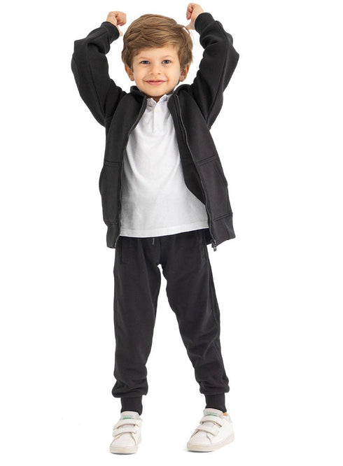 Black kids SW - Zipper - Khotwh